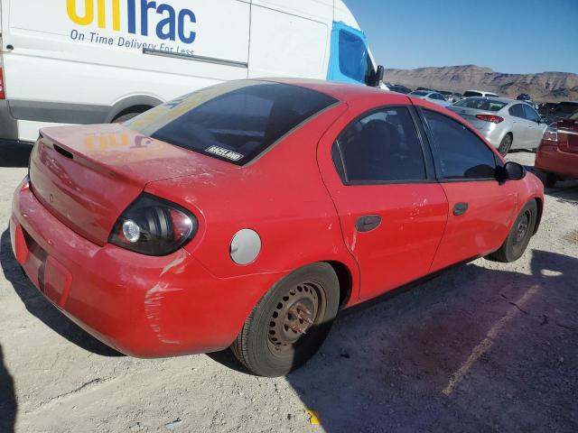 1B3ES26C94D520405 - 2004 DODGE NEON BASE RED photo 3