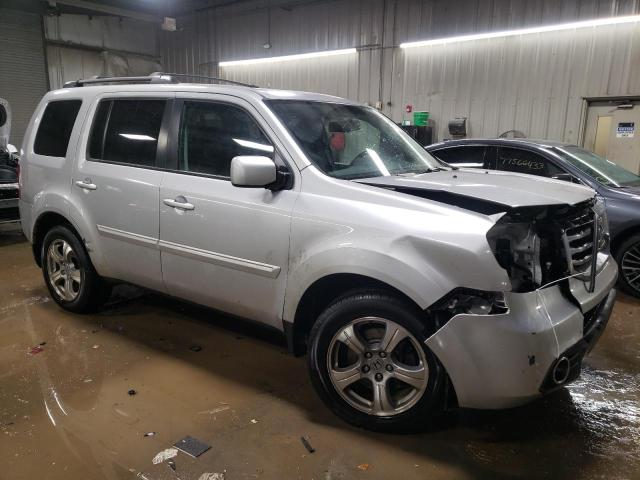 5FNYF4H62FB059868 - 2015 HONDA PILOT EXL SILVER photo 4