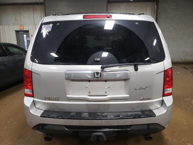 5FNYF4H62FB059868 - 2015 HONDA PILOT EXL SILVER photo 6