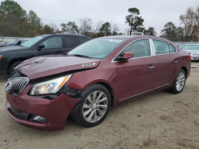 1G4GB5G32GF112677 - 2016 BUICK LACROSSE RED photo 1