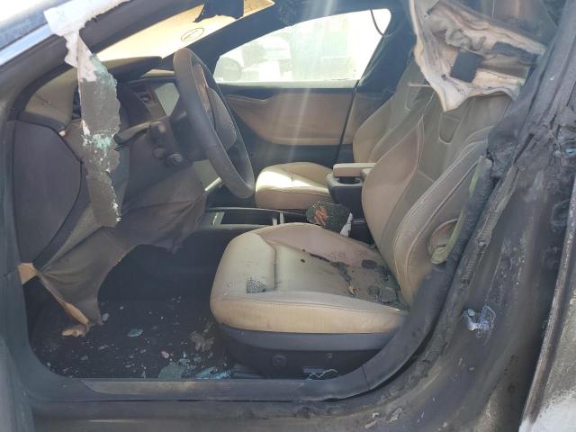 5YJSA1E10GF158993 - 2016 TESLA MODEL S GRAY photo 7