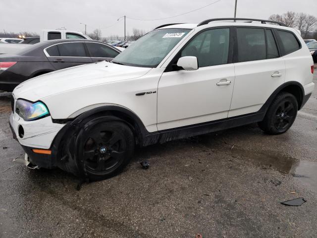 WBXPC93447WF12558 - 2007 BMW X3 3.0SI WHITE photo 1