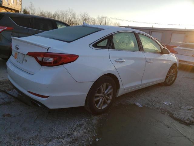 5NPE24AF6GH310239 - 2016 HYUNDAI SONATA SE WHITE photo 3