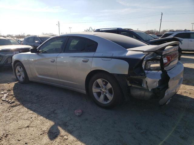 2C3CDXBG7CH112898 - 2012 DODGE CHARGER SE SILVER photo 2