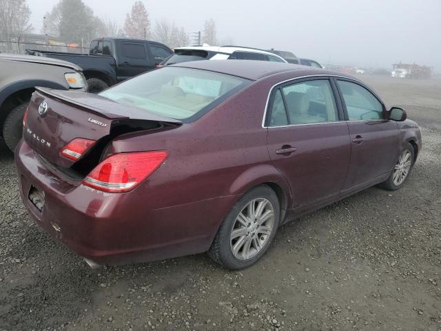 4T1BK36B65U005986 - 2005 TOYOTA AVALON XL BURGUNDY photo 3