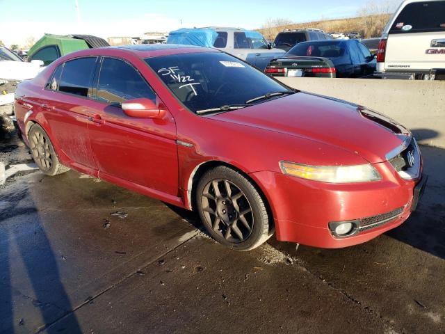 19UUA76557A005758 - 2007 ACURA TL TYPE S RED photo 4