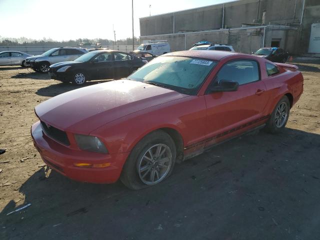 1ZVFT80N255233719 - 2005 FORD MUSTANG RED photo 1