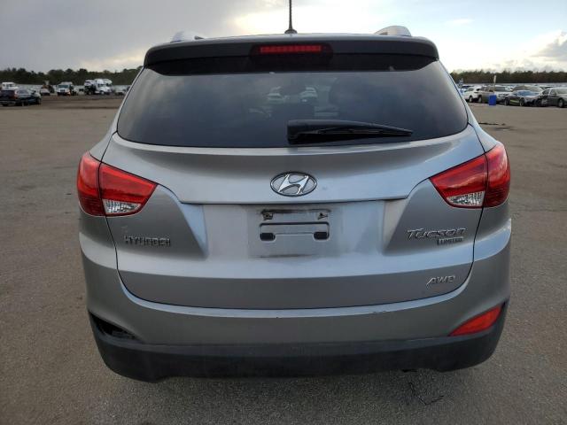 KM8JUCAC7BU233903 - 2011 HYUNDAI TUCSON GLS SILVER photo 6