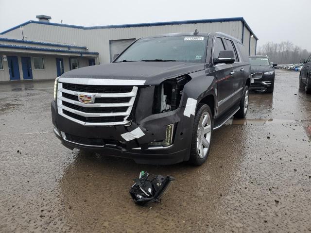 1GYS4HKJ7JR131046 - 2018 CADILLAC ESCALADE ESV LUXURY GRAY photo 1