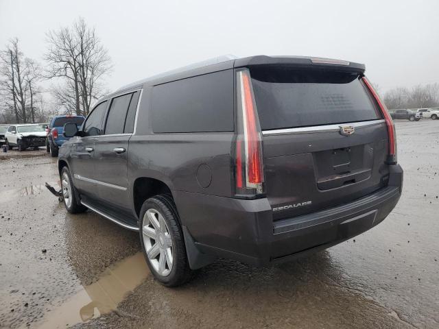 1GYS4HKJ7JR131046 - 2018 CADILLAC ESCALADE ESV LUXURY GRAY photo 2