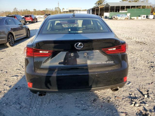 JTHCF1D29F5016673 - 2015 LEXUS IS 250 BLACK photo 6