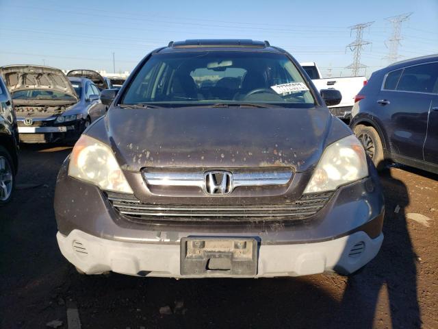 5J6RE38519L002405 - 2009 HONDA CR-V EX BROWN photo 5