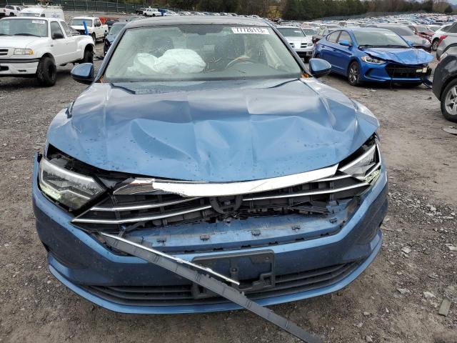 3VWC57BU2KM214279 - 2019 VOLKSWAGEN JETTA S BLUE photo 5