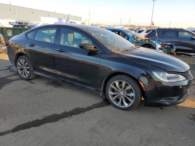 1C3CCCDG9FN560483 - 2015 CHRYSLER 200 S BLACK photo 4