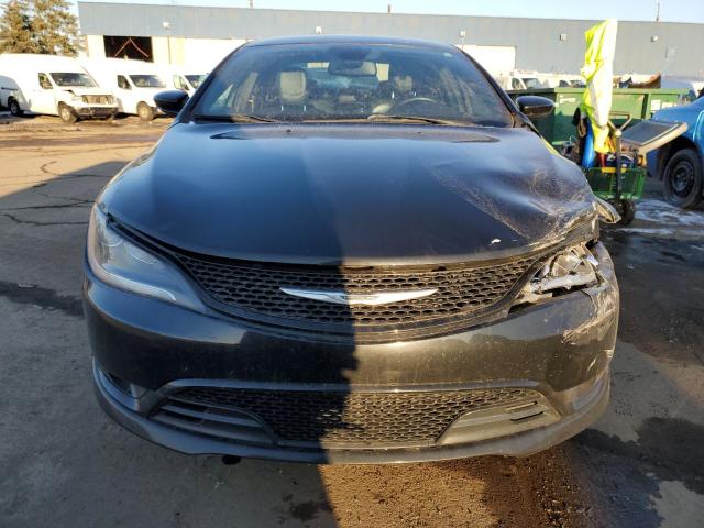 1C3CCCDG9FN560483 - 2015 CHRYSLER 200 S BLACK photo 5