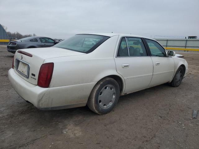 1G6KD54Y42U232027 - 2002 CADILLAC DEVILLE WHITE photo 3