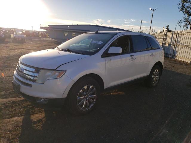 2FMDK38C09BB00019 - 2009 FORD EDGE SEL WHITE photo 1