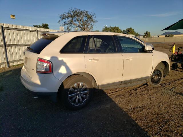 2FMDK38C09BB00019 - 2009 FORD EDGE SEL WHITE photo 3