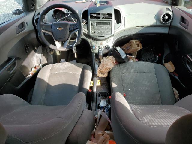 1G1JA6SH6F4140782 - 2015 CHEVROLET SONIC LS RED photo 8