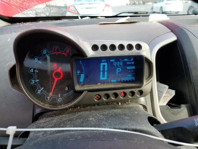 1G1JA6SH6F4140782 - 2015 CHEVROLET SONIC LS RED photo 9