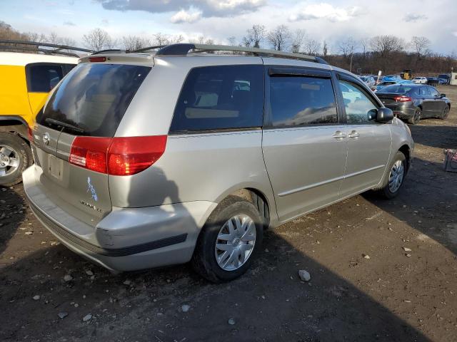 5TDZA23C34S069726 - 2004 TOYOTA SIENNA CE CREAM photo 3