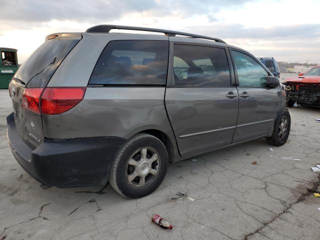 5TDZA23C74S186967 - 2004 TOYOTA SIENNA CE GRAY photo 3