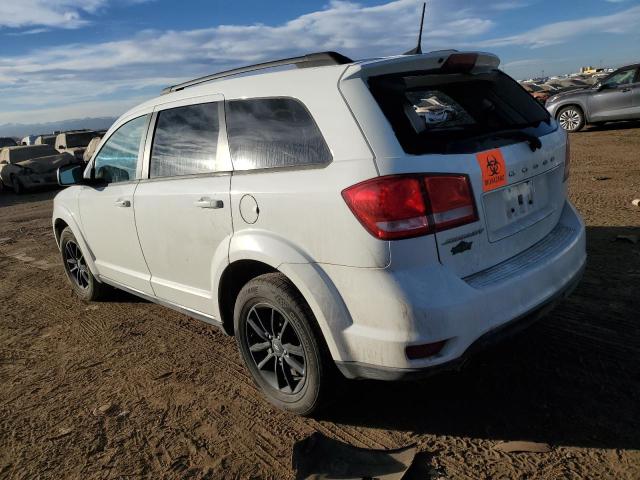 3C4PDCBG2KT861071 - 2019 DODGE JOURNEY SE WHITE photo 2