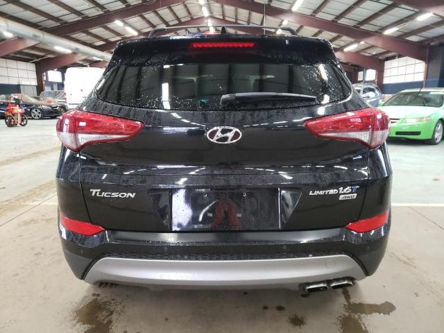 KM8J3CA26HU300414 - 2017 HYUNDAI TUCSON LIMITED BLACK photo 6