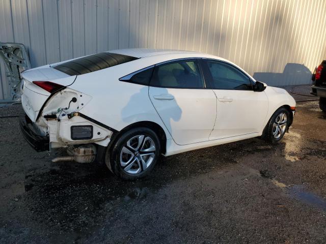 2HGFC2F55JH566542 - 2018 HONDA CIVIC LX WHITE photo 3