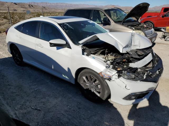 19XFC1F75KE006737 - 2019 HONDA CIVIC EXL WHITE photo 4