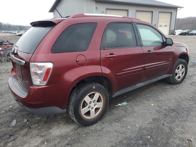 2CNDL73F476083107 - 2007 CHEVROLET EQUINOX LT BURGUNDY photo 3