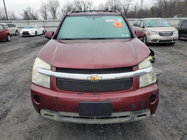 2CNDL73F476083107 - 2007 CHEVROLET EQUINOX LT BURGUNDY photo 5