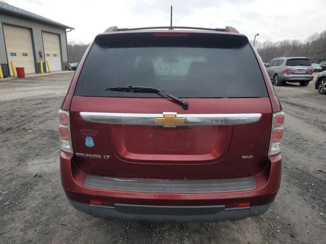 2CNDL73F476083107 - 2007 CHEVROLET EQUINOX LT BURGUNDY photo 6