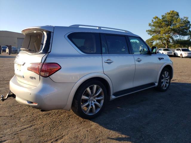 JN8AZ2NE6D9042821 - 2013 INFINITI QX56 SILVER photo 3