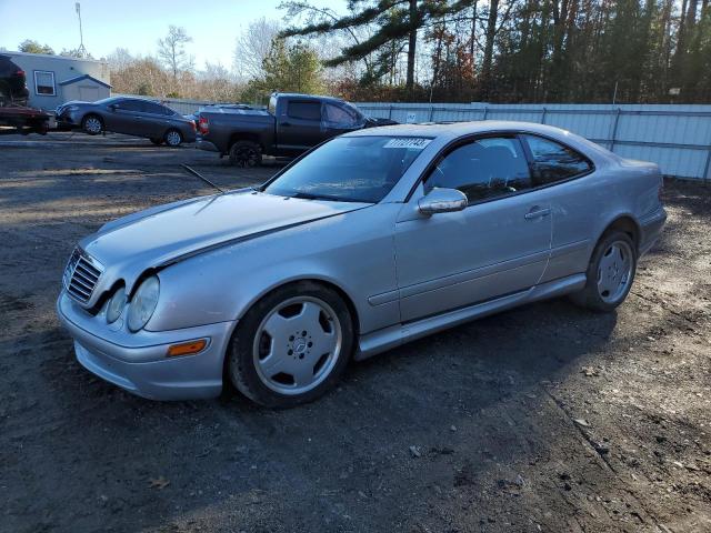 WDBLJ74G71F173036 - 2001 MERCEDES-BENZ CLK 55 AMG SILVER photo 1