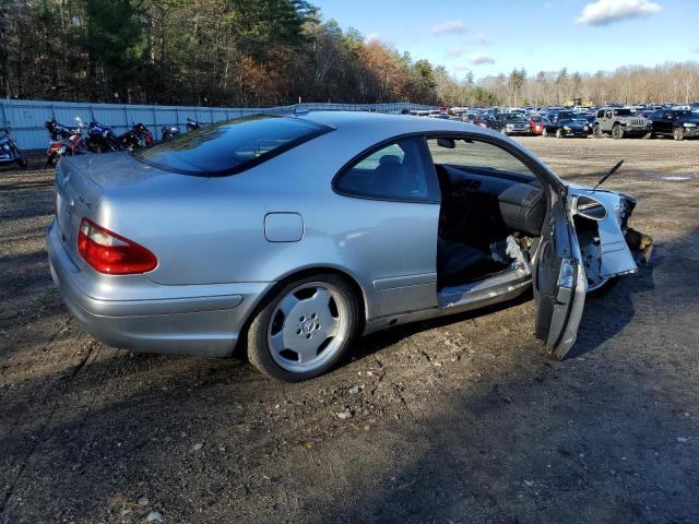 WDBLJ74G71F173036 - 2001 MERCEDES-BENZ CLK 55 AMG SILVER photo 3