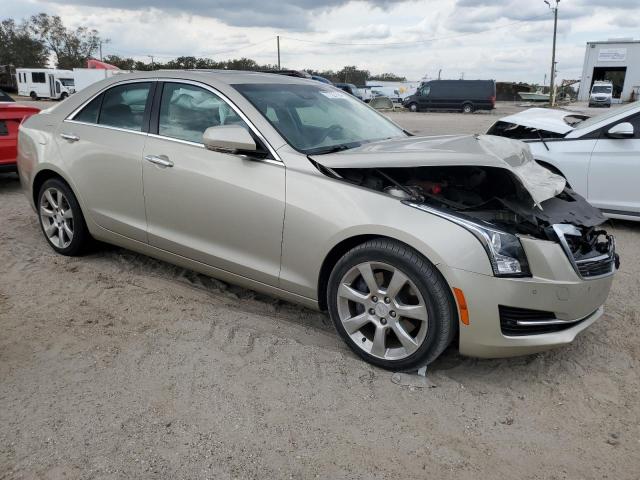 1G6AH5SX2F0105719 - 2015 CADILLAC ATS LUXURY BEIGE photo 4