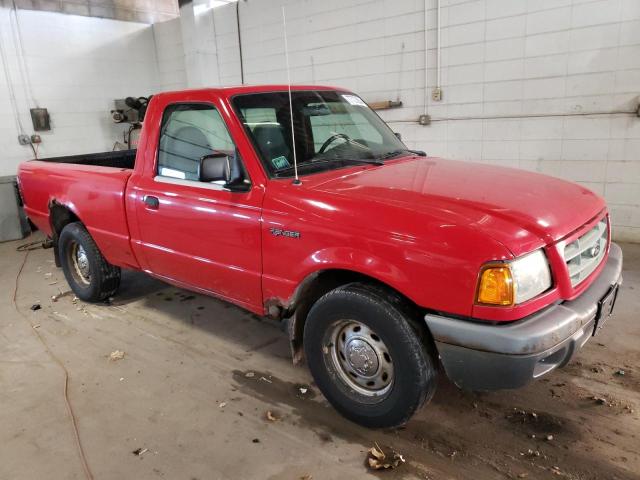 1FTYR10U91PB63871 - 2001 FORD RANGER RED photo 4