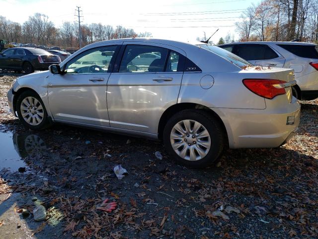 1C3CCBABXCN320065 - 2012 CHRYSLER 200 LX SILVER photo 2