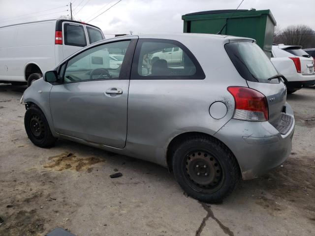 JTDJT4K32A5280261 - 2010 TOYOTA YARIS GRAY photo 2