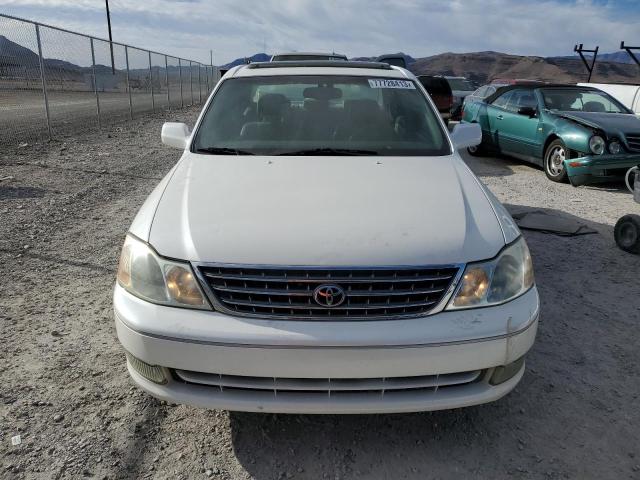 4T1BF28B24U349177 - 2004 TOYOTA AVALON XL WHITE photo 5