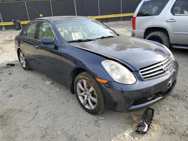 JNKCV51F35M315386 - 2005 INFINITI G35 BLUE photo 4