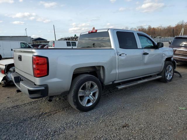 3GCUKPEC9JG639577 - 2018 CHEVROLET SILVERADO K1500 CUSTOM SILVER photo 3