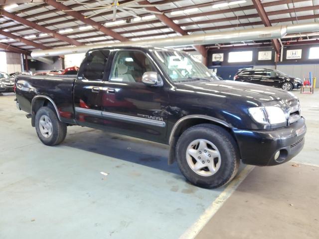 5TBBT44123S390412 - 2003 TOYOTA TUNDRA ACCESS CAB SR5 BLACK photo 4