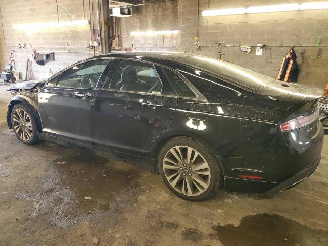 3LN6L5F97HR600509 - 2017 LINCOLN MKZ RESERVE BLACK photo 2