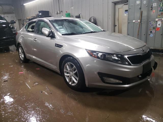 KNAGM4A71D5393941 - 2013 KIA OPTIMA LX SILVER photo 4