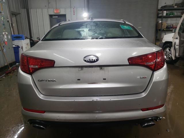 KNAGM4A71D5393941 - 2013 KIA OPTIMA LX SILVER photo 6