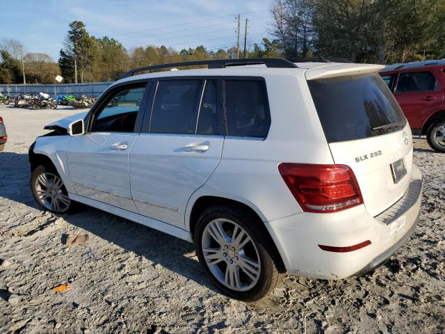 WDCGG0EB8DG120575 - 2013 MERCEDES-BENZ GLK 250 BLUETEC WHITE photo 2