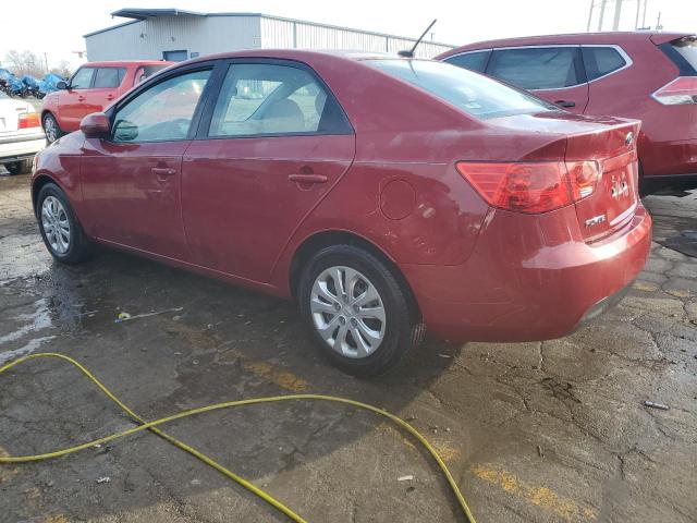 KNAFU4A29B5329546 - 2011 KIA FORTE EX RED photo 2