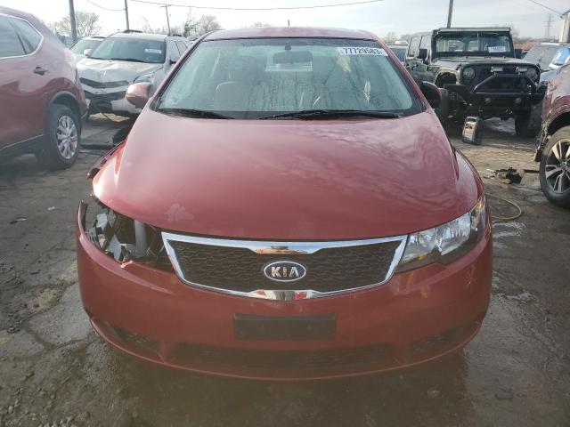 KNAFU4A29B5329546 - 2011 KIA FORTE EX RED photo 5